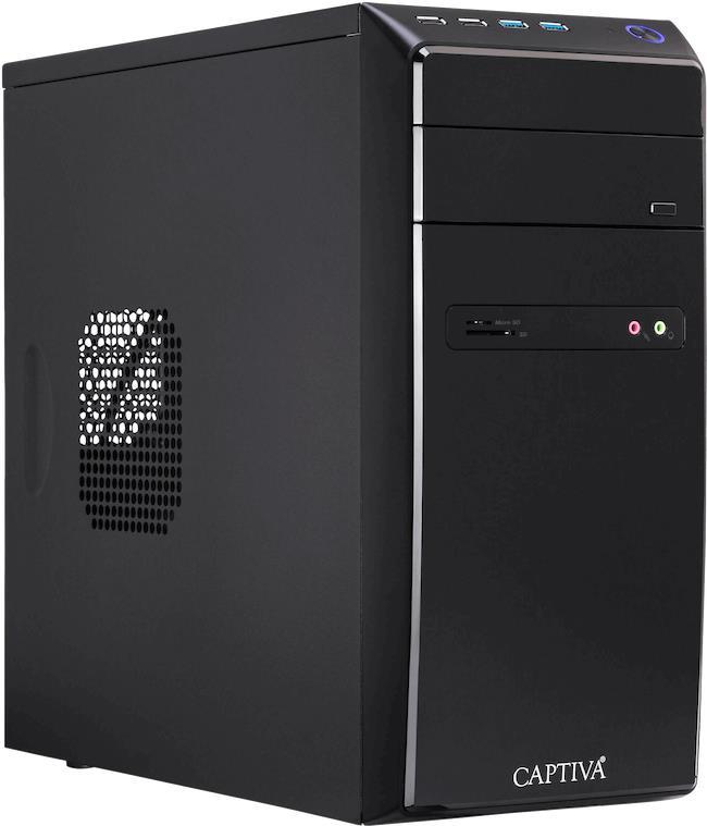 Купить Captiva Power Starter R60-532 DDR4-SDRAM 4650G AMD Ryzen 5 PRO 8 GB 480 GB SSD Windows 10 Home PC Schwarz (60532) в магазине wardena.ru