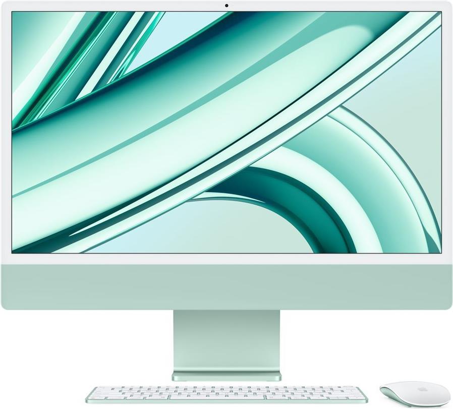 Купить APPLE iMac Z19H 59,62cm 23,5Zoll Apple M3 8C CPU/10C GPU/16C N.E. 16GB 1TB SSD Gbit Eth. MM NumKey TID DE - Grün (Z19H-MQRN3D/A-ACRM) в магазине wardena.ru