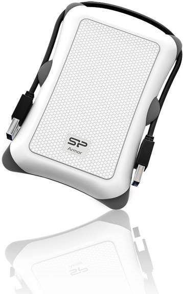 Купить SILICON POWER Armor A30 - Festplatte - 2TB - extern (tragbar) - 6,4 cm (2.5") - USB3.0 - weiß (SP020TBPHDA30S3W) в магазине wardena.ru