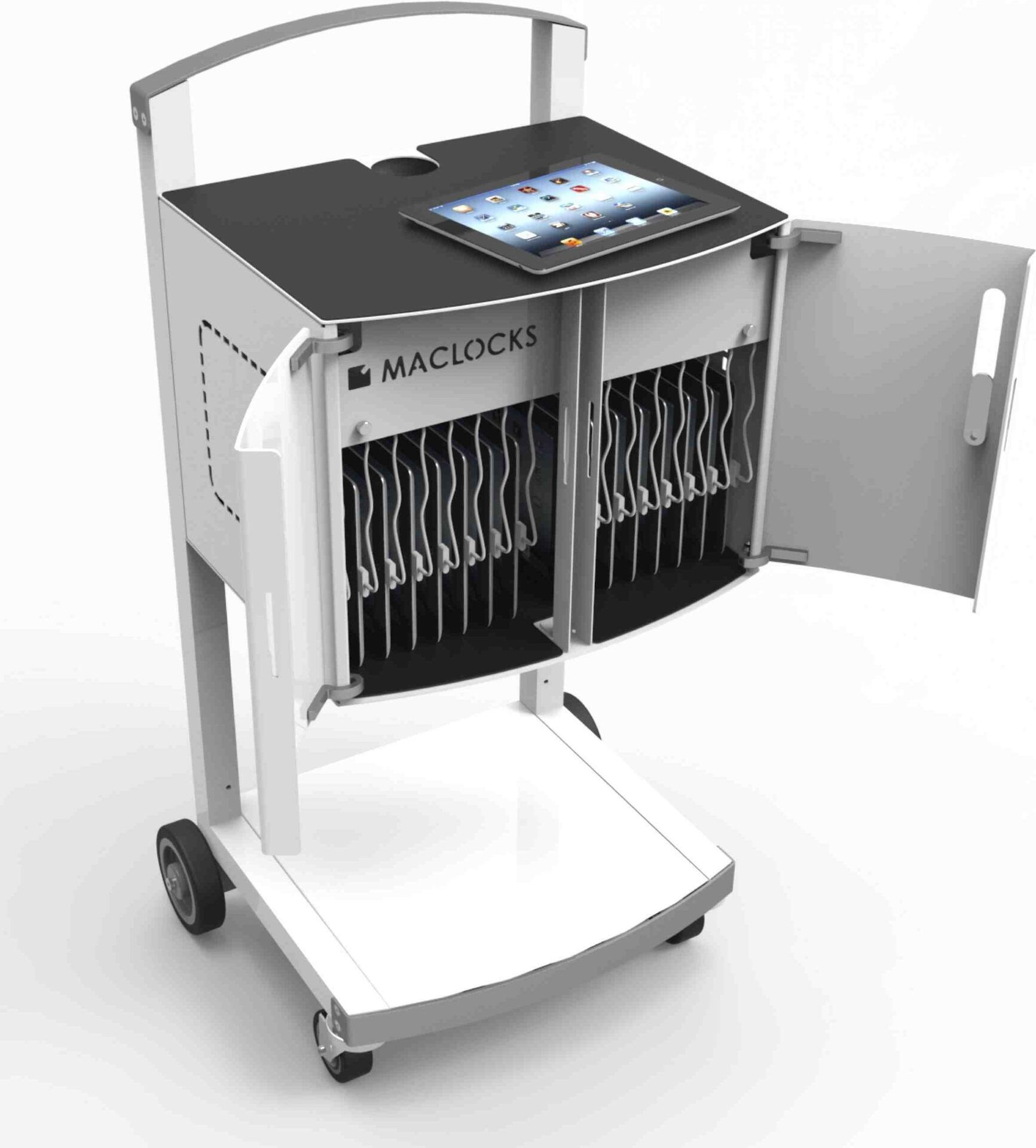 Купить Compulocks CartiPad Uno Tablet / Laptop Charging Rolling Cart 16 Devices EU Power Plug - Wagen (nur Laden) - geschweißter Stahl - Bildschirmgröße: 33 cm (13") (UNO-EU) в магазине wardena.ru