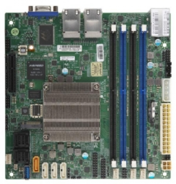 Купить Motherboard Supermicro MBD-A2SDi-16C-HLN4F SoC FCBGA1310 Intel Atom C3955 FCBGA1310 SATA M.2 DDR4 IPMI в магазине wardena.ru