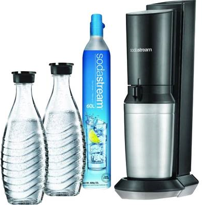 Купить SodaStream Crystal Kunststoff Aluminium - Schwarz (1016512417) в магазине wardena.ru