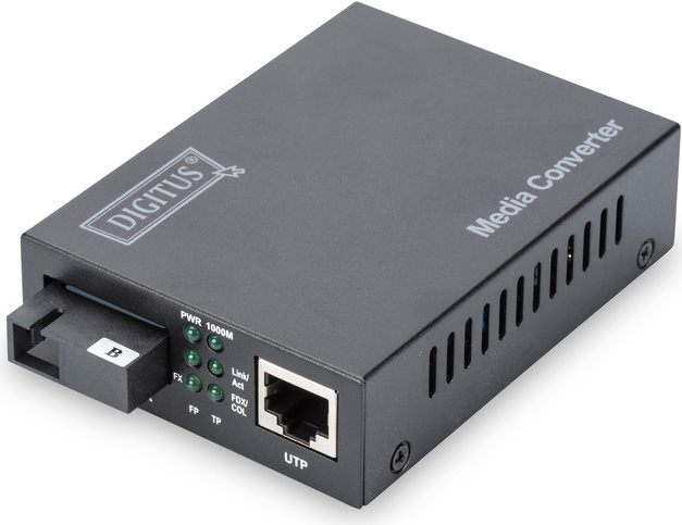 Купить Digitus Professional DN-82123 - Medienkonverter - Ethernet, Fast Ethernet, Gigabit Ethernet - 10Base-T, 1000Base-LX, 100Base-TX, 1000Base-T - RJ-45 / SC-Einzelmodus - bis zu 20 km - 1310 (TX) / 1550 (RX) nm (DN-82123) в магазине wardena.ru