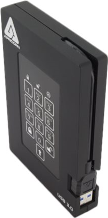 Купить Apricorn Aegis Padlock Fortress A25-3PL256-S2000F - SSD - 2 TB - extern (tragbar) - USB 3.0 - Puffer: 8 MB - FIPS 140-1 Level 2 в магазине wardena.ru