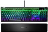 Купить SteelSeries Apex 7 - Tastatur - mit Display - backlit - USB - Deutsch - Tastenschalter: SteelSeries QX2 blue (64770) в магазине wardena.ru