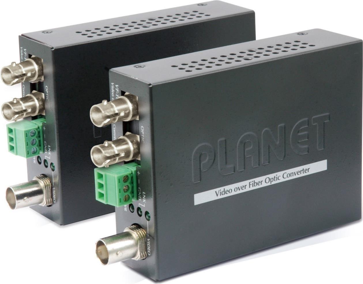 Купить PLANET VF-101G-KIT - Video-/serielles Verlängerungskabel - RS-485 - bis zu 2 km - 1310 nm / 1550 nm в магазине wardena.ru