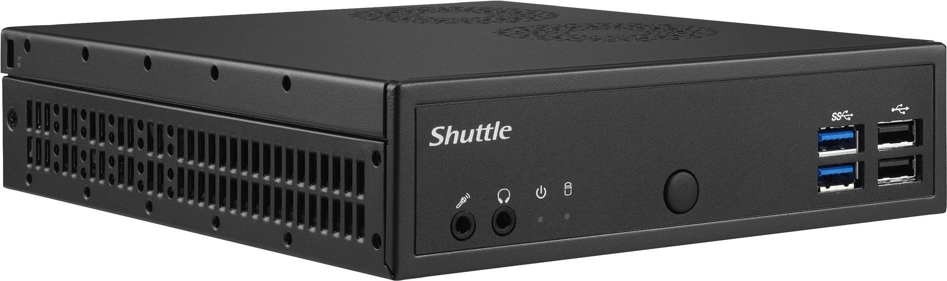 Купить Shuttle XPC slim DH02U - Barebone - Slim-PC - 1 x Celeron 3865U ULV - NVIDIA GeForce GTX 1050 - GigE (DH02U) в магазине wardena.ru
