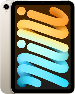 Купить Apple iPad mini Wi-Fi - 6. Generation - Tablet - 256GB - 21,1 cm (8.3") IPS (2266 x 1488) - starlight (MK7V3FD/A) в магазине wardena.ru