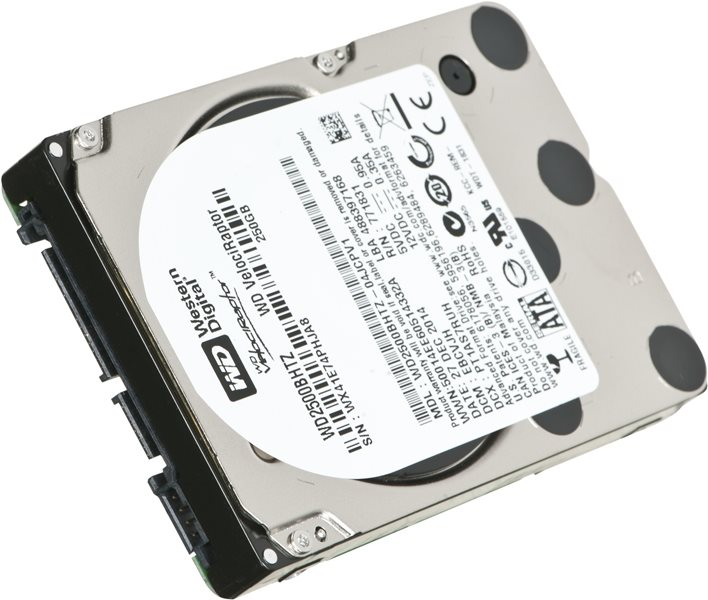 Купить WD VelociRaptor WD2500BHTZ - Festplatte - 250GB - intern - (2.5") - SATA-600 - 10000 U/min - Puffer: 64MB (WD2500BHTZ) в магазине wardena.ru