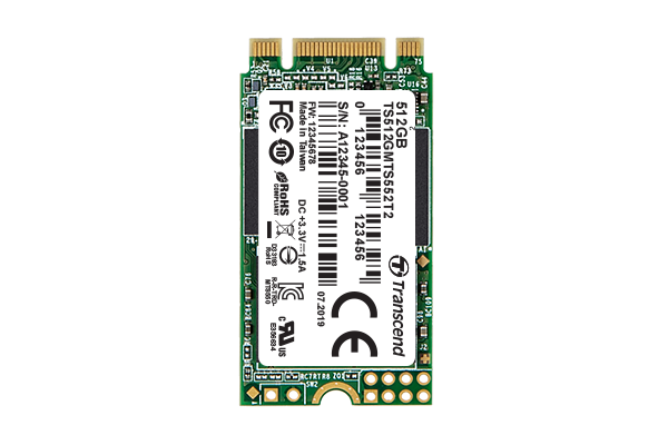 Купить Transcend MTS552T2 - SSD - 256 GB - intern - M.2 2242 - SATA 6Gb/s (TS256GMTS552T2) в магазине wardena.ru