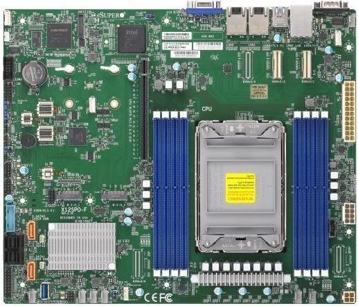 Купить SUPERMICRO X12SPO-F - Motherboard - ATX - LGA4189-Sockel - C621A Chipsatz - USB 3.2 Gen 1 - 2 x Gigabit LAN - Onboard-Grafik - für SC813M F2TQC-505CB, UP SuperServer 510P-M, 510P-MR (MBD-X12SPO-F-O) в магазине wardena.ru