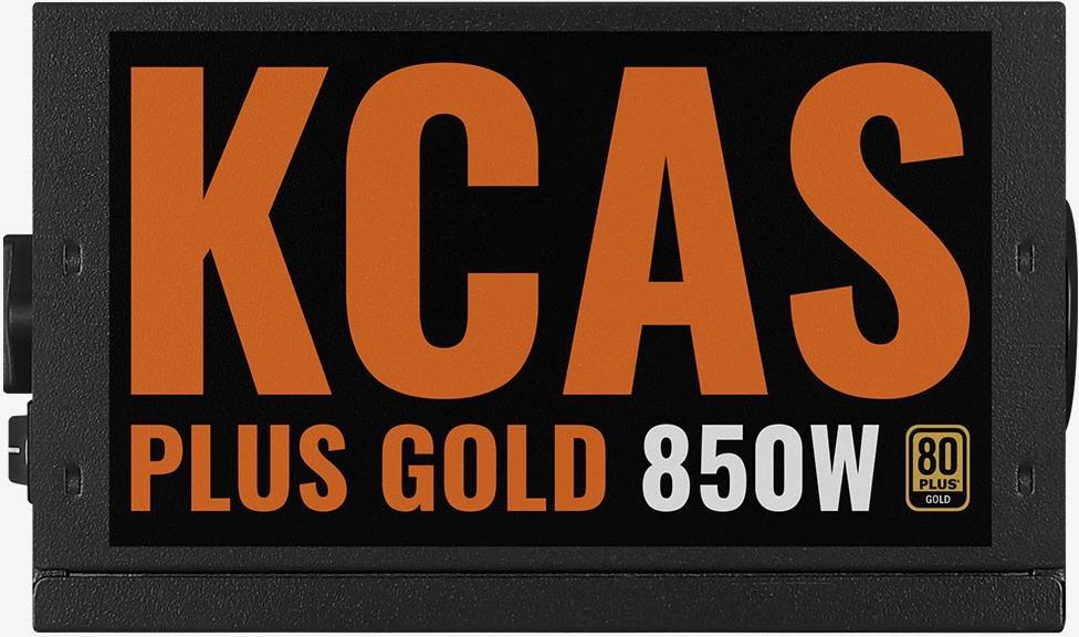 Купить Aerocool KCAS PLUS GOLD 850W Netzteil 20+4 pin ATX Schwarz (AEROPGSKCAS+RGB850-G) в магазине wardena.ru