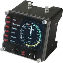 Купить Logitech Saitek Pro Flight Instrument Panel - Flugsimulator-Instrumentenbrett - kabelgebunden - für PC (945-000008) в магазине wardena.ru