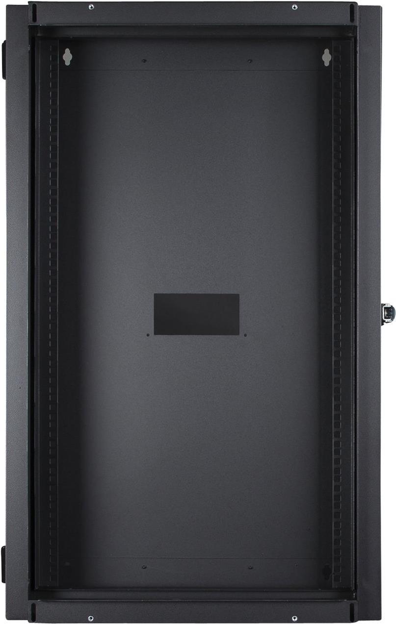 Купить Lanview 19" 20U W=600mm D=150mm H=986mm DOUBLE SECTION BLACK (RWMD20UBL) в магазине wardena.ru