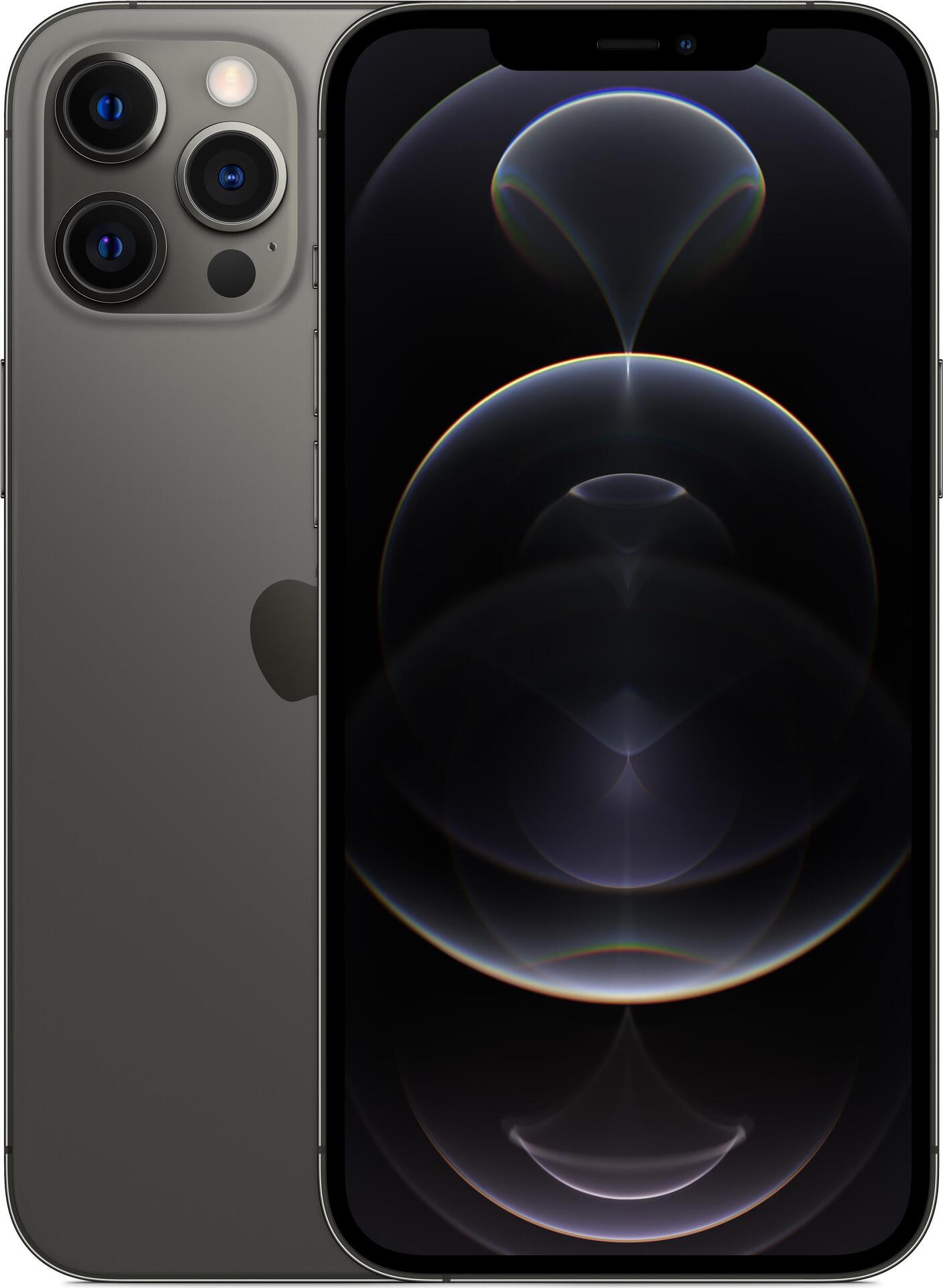 Купить Apple iPhone 12 Pro Max - 5G Smartphone - Dual-SIM / Internal Memory 512 GB - OLED-Display - 6.7" - 2778 x 1284 Pixel - Triple-Kamera 12 MP, 12 MP, 12 MP - front camera 12 MP - Graphite (MGDG3ZD/A) в магазине wardena.ru
