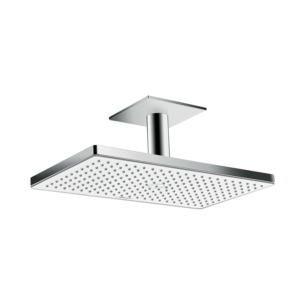 Купить Hansgrohe Rainmaker Select Верхний душ 460 1jet с потолочным подсоединением хром-черный матовый 24002600 в магазине wardena.ru