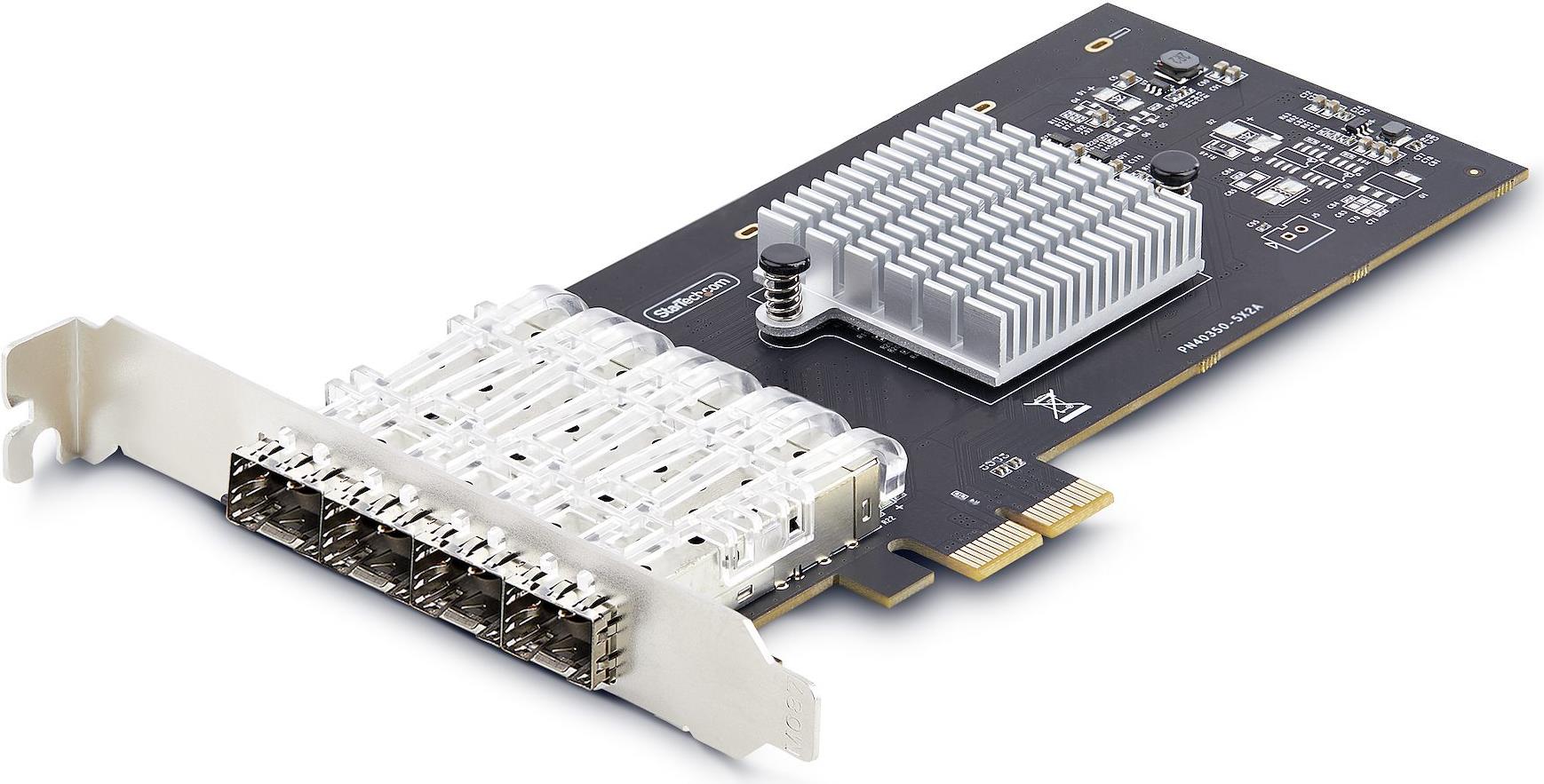 Купить StarTech.com 4-Port GbE SFP Network Card, PCIe 2.0 x2, Intel I350-AM4 4x 1GbE Controller, 1000BASE Copper/Fiber Optic, Quad-Port Gigabit Ethernet NIC, Desktop/Server Backplanes - Windows and Linux Compatible (P041GI-NETW (P041GI-NETWORK-CARD) в магазине wardena.ru