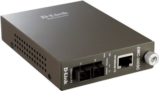 Купить D-Link DMC 300SC - Medienkonverter - 10Base-T, 100Base-FX, 100Base-TX - RJ-45 - SC multi-mode - extern - bis zu 2 km (DMC-300SC/E) в магазине wardena.ru