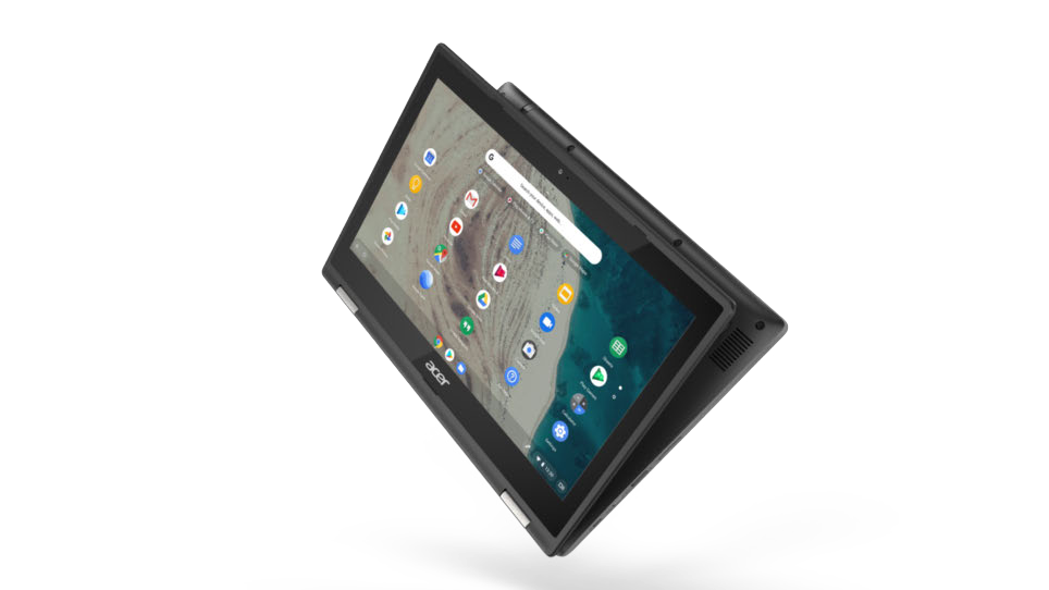 Купить Acer Chromebook Spin 511 R752TN-C5P0 - Flip-Design - Intel Celeron N4120 / 1.1 GHz - Chrome OS - UHD Graphics 600 - 4 GB RAM - 32 GB eMMC - 29.46 cm (11.6") IPS Touchscreen 1366 x 768 (HD) - Wi-Fi 5 - Schwarz - kbd: Deut (NX.HPXEG.001) в магазине wardena.ru