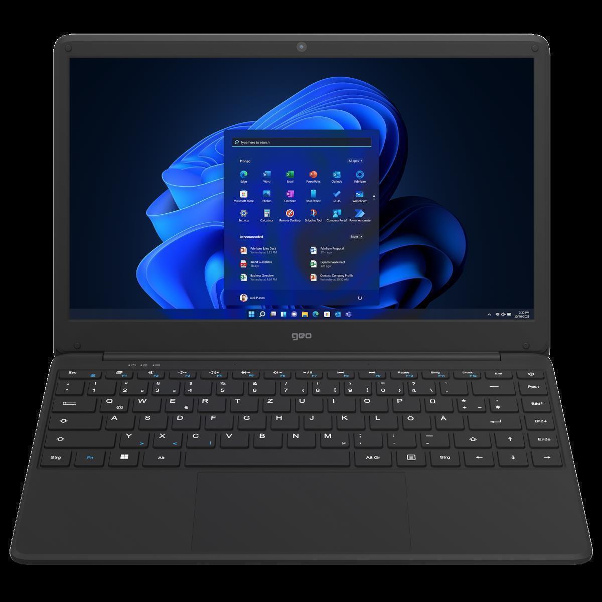 Купить GeoBook 240 - 35,60cm (14") Full HD Display, Pentium Silver 5030, 8GB, 256GB, Windows 11 Home im S Modus (5060704192833) в магазине wardena.ru