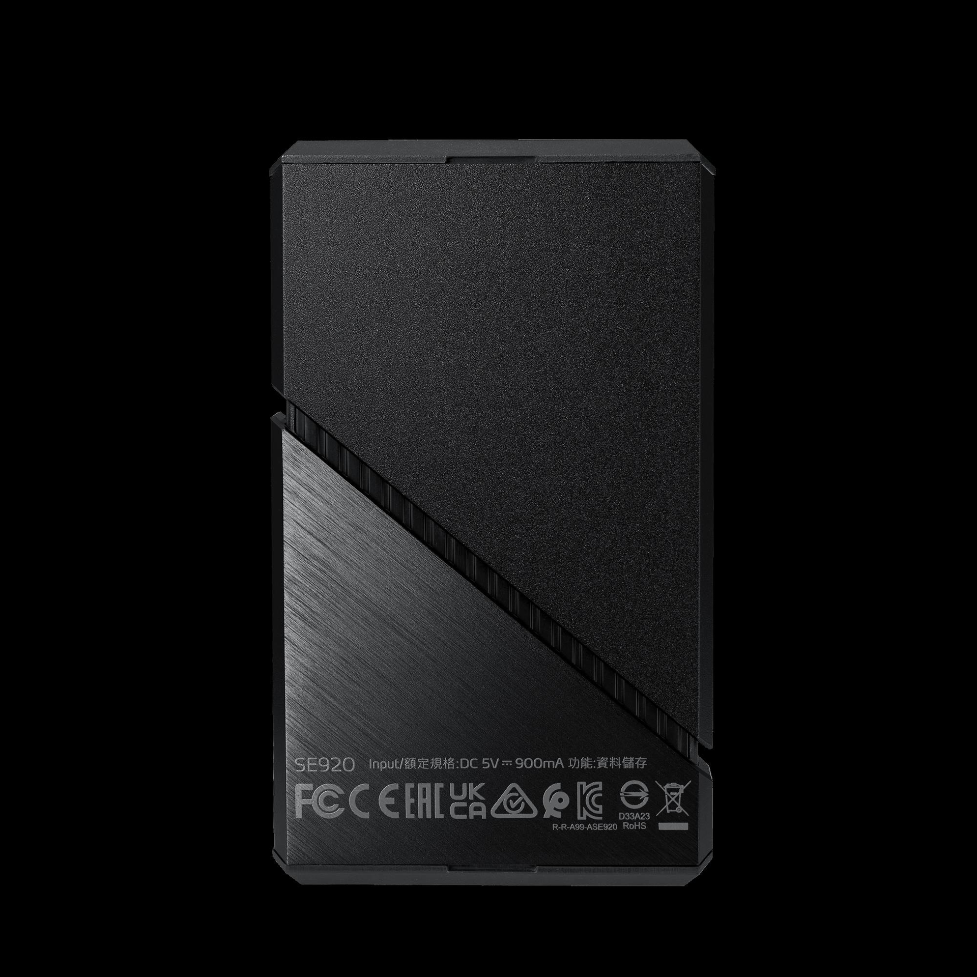 Купить ADATA SE920 - SSD - 2 TB - extern (tragbar) - USB4 (USB-C Steckverbinder) - Schwarz (SE920-2TCBK) в магазине wardena.ru