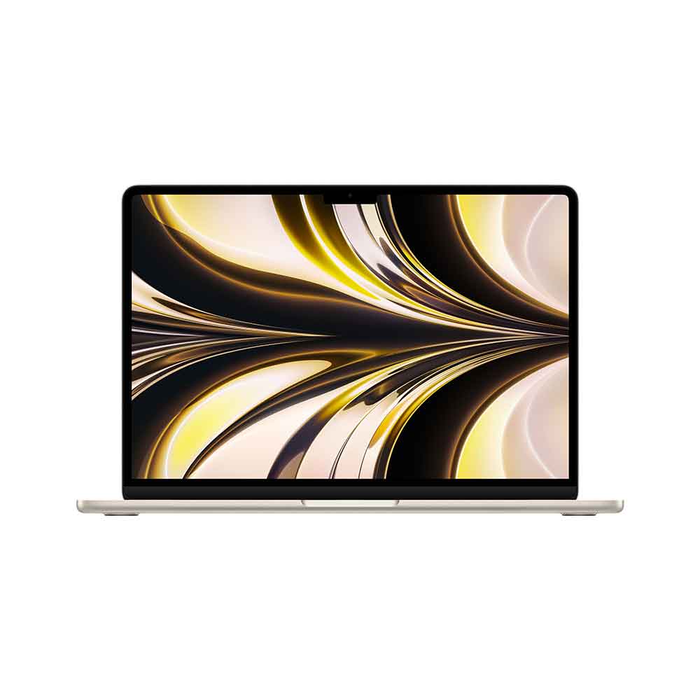 Купить Apple MacBook Air - M2 - M2 8-core GPU - 8 GB RAM - 256 GB SSD - 34.5 cm (13.6") IPS 2560 x 1664 (WQXGA) - Wi-Fi 6 - Starlight - kbd: Deutsch (MLY13D/A) в магазине wardena.ru