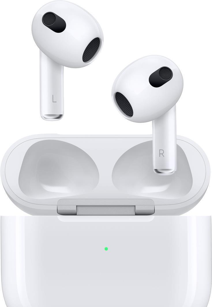 Купить Apple AirPods - 3. Generation - True Wireless-Kopfhörer mit Mikrofon - Ohrstöpsel - Bluetooth - für iPad/iPhone/iPod/TV/Watch (MME73ZM/A) в магазине wardena.ru