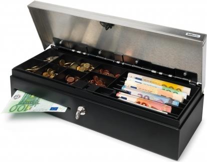 Купить Safescan SD-4617S - Cash Drawer - Schwarz, Silber (132-0434) в магазине wardena.ru