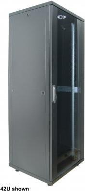 Купить Intellinet - Basic - Schrank - Netzwerkschrank - Schwarz, RAL 9005 - 42HE - 48,3 cm (19") (715409) в магазине wardena.ru