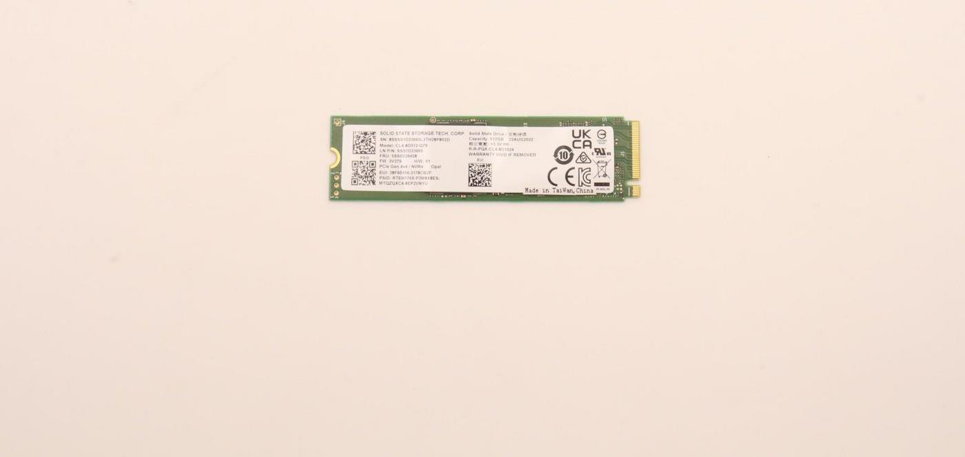 Купить Lenovo SSD 512GB M.2 2280 PCIe4x4 STC OP (5SS0V26458) в магазине wardena.ru