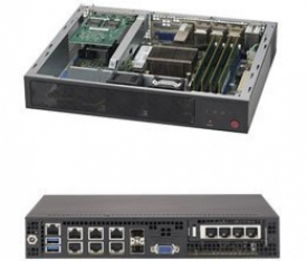 Купить IoT Gateway Supermicro SYS-E300-8D • CSE-E300 • X10SDV-TP8F в магазине wardena.ru