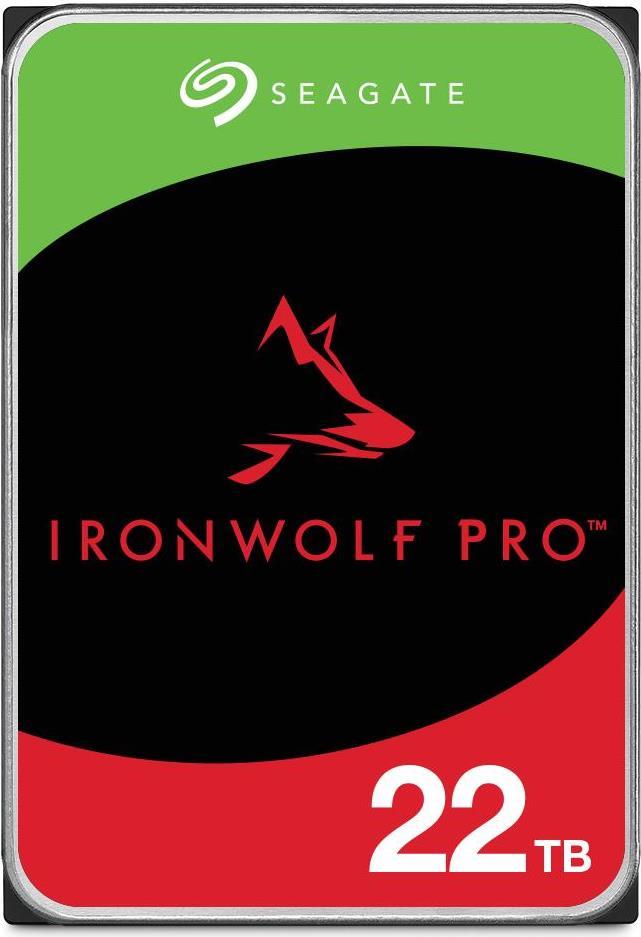 Купить Seagate IronWolf Pro ST22000NT001 - Festplatte - 22 TB - intern - 3.5" (8.9 cm) - SATA 6Gb/s - 7200 U/min - Puffer: 512 MB - mit 3 Jahre Seagate Rescue Datenwiederherstellung в магазине wardena.ru
