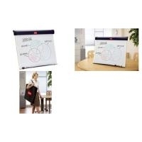 Купить NOBO Tisch-Flipchart Barracuda (B)675 x (H)550 mm magnethaftend, halbformatiges Flipchart, Metall-Blockhalter- (1902267) в магазине wardena.ru