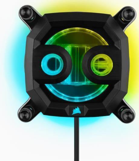 Купить CORSAIR Hydro X Series XC7 RGB PRO - Flüssigkühlsystem für CPU im Waterblock-Design - (für: LGA1156, LGA1155, LGA1150, LGA1151, AM4, LGA1200, LGA1700) - Nickelbeschichtete Kupferbasis - Schwarz (CX-9010015-WW) в магазине wardena.ru