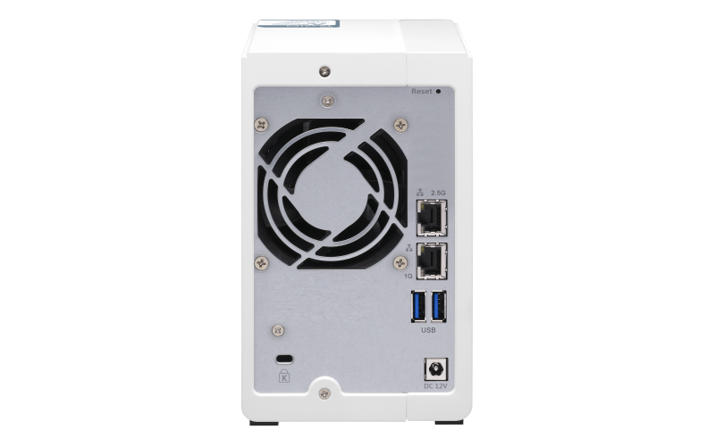 Купить QNAP TS-231P3 - NAS-Server - 2 Schächte - 4 TB - SATA 6Gb/s - HDD 2 TB x 2 - RAID 0, 1, JBOD - RAM 2 GB - 2.5 Gigabit Ethernet - iSCSI Support (TS-231P3-2G/4TBVN) в магазине wardena.ru