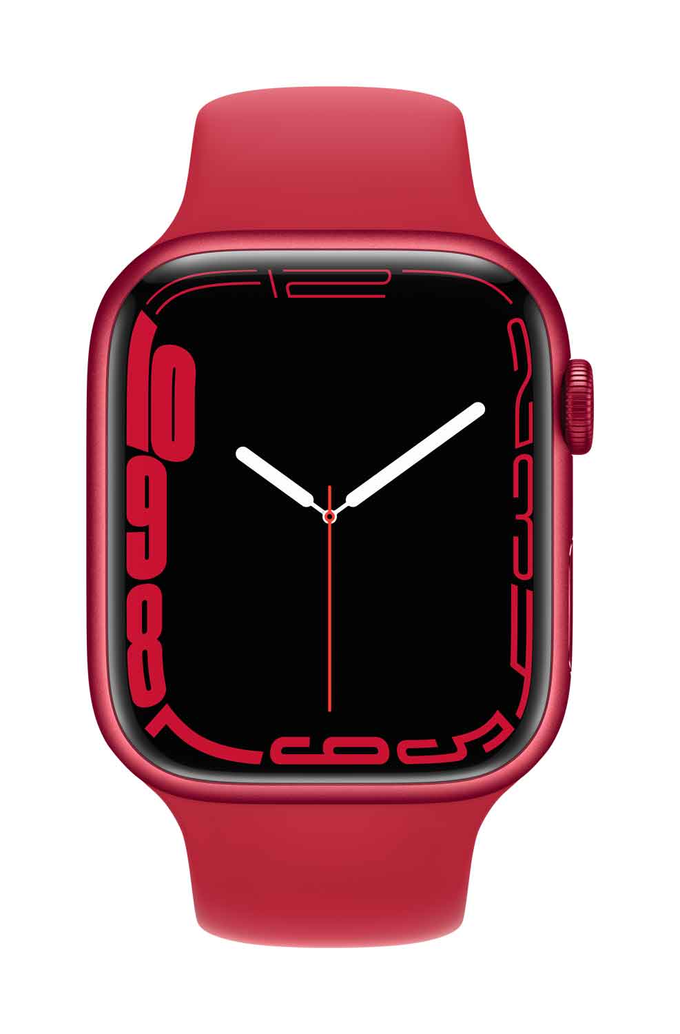 Купить Apple Watch Series 7 (GPS + Cellular) - (PRODUCT) RED - 45 mm - Red Aluminium - intelligente Uhr mit Sportband - Flouroelastomer - rot - Bandgröße: regelmäßig - 32GB - Wi-Fi, Bluetooth - 4G - 38,8 g (MKJU3FD/A) в магазине wardena.ru