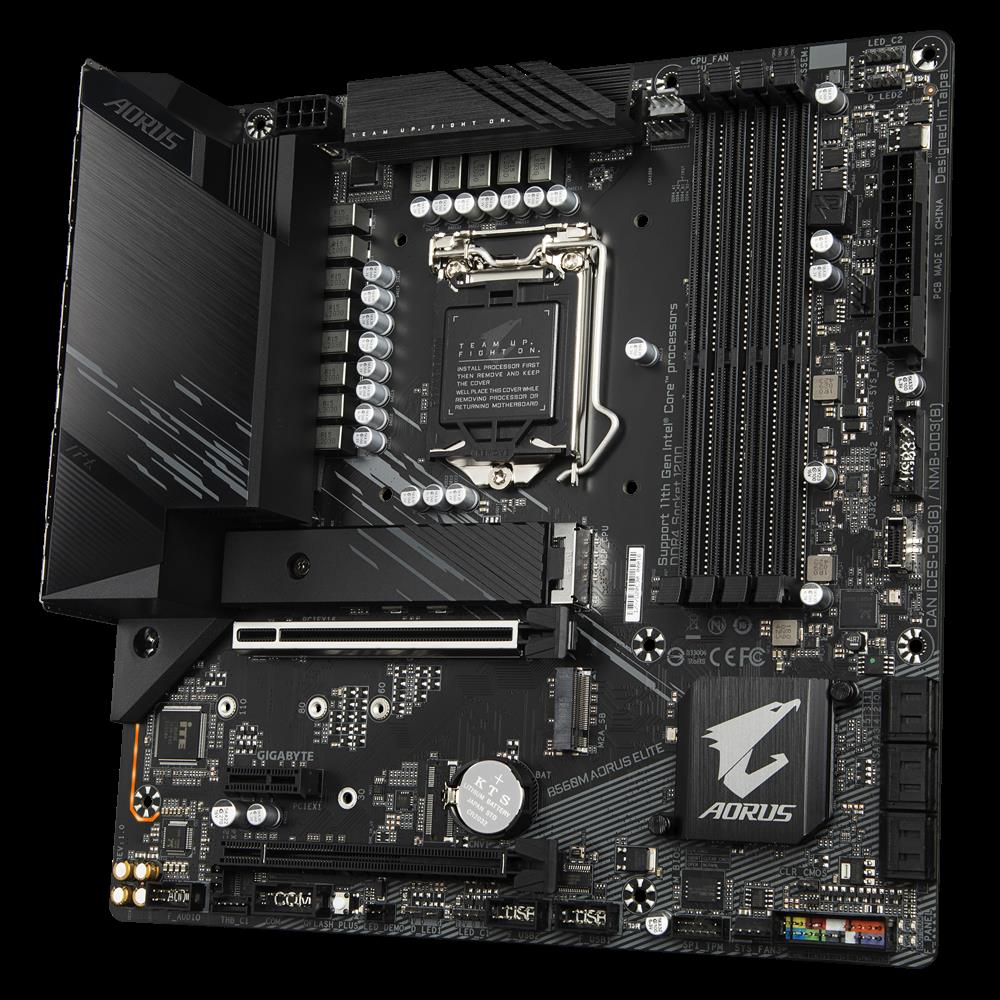 Купить Gigabyte B560M AORUS ELITE - 1.0 - Motherboard - micro ATX - LGA1200-Sockel - B560 - USB-C Gen2, USB-C Gen1, USB 3.2 Gen 1, USB 3.2 Gen 2 - 2.5 Gigabit LAN - Onboard-Grafik (CPU erforderlich) - HD Audio (8-Kanal) в магазине wardena.ru