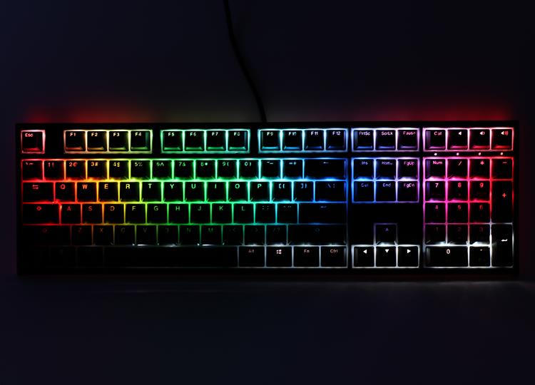 Купить Ducky One 2 RGB - Volle Größe (100%) - USB - Mechanischer Switch - RGB-LED - Schwarz (DKON1808ST-BUSPDAZT1) в магазине wardena.ru