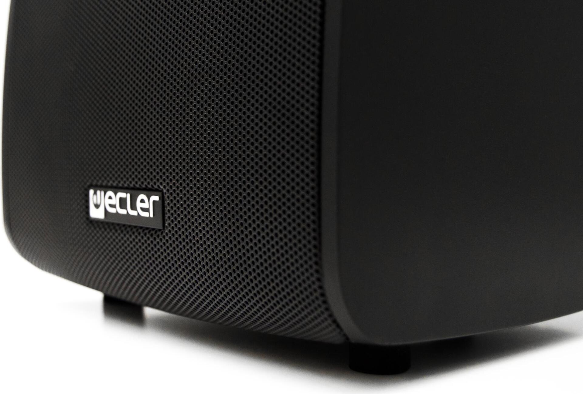 Купить ECLER eMOTUS5OD 2-Wege Schwarz Verkabelt 40 W (CEMOTUS5ODWH) в магазине wardena.ru