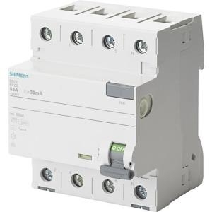 Купить Siemens FI-Schutzschalter 4polig 25 A 400 V 5SV3642-6 (5SV3642-6) в магазине wardena.ru