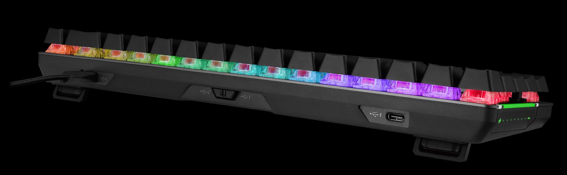 Купить ASUS ROG Falchion Ace BLK Tastatur USB QWERTZ Deutsch Schwarz (90MP0346-BKDA01) в магазине wardena.ru