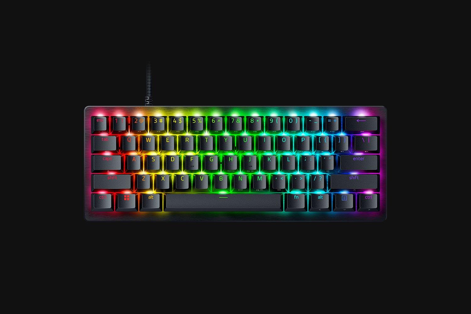 Купить Razer Huntsman V3 Pro Mini Tastatur USB QWERTZ Deutsch Schwarz (RZ03-04990400-R3G1) в магазине wardena.ru