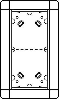 Купить Ritto 1881270 Interkom-System-Zubehör Rahmen (1881270) в магазине wardena.ru