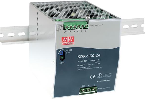 Купить MEAN WELL Stromversorgung 960W Metallisch Netzteil (SDR-960-48) в магазине wardena.ru