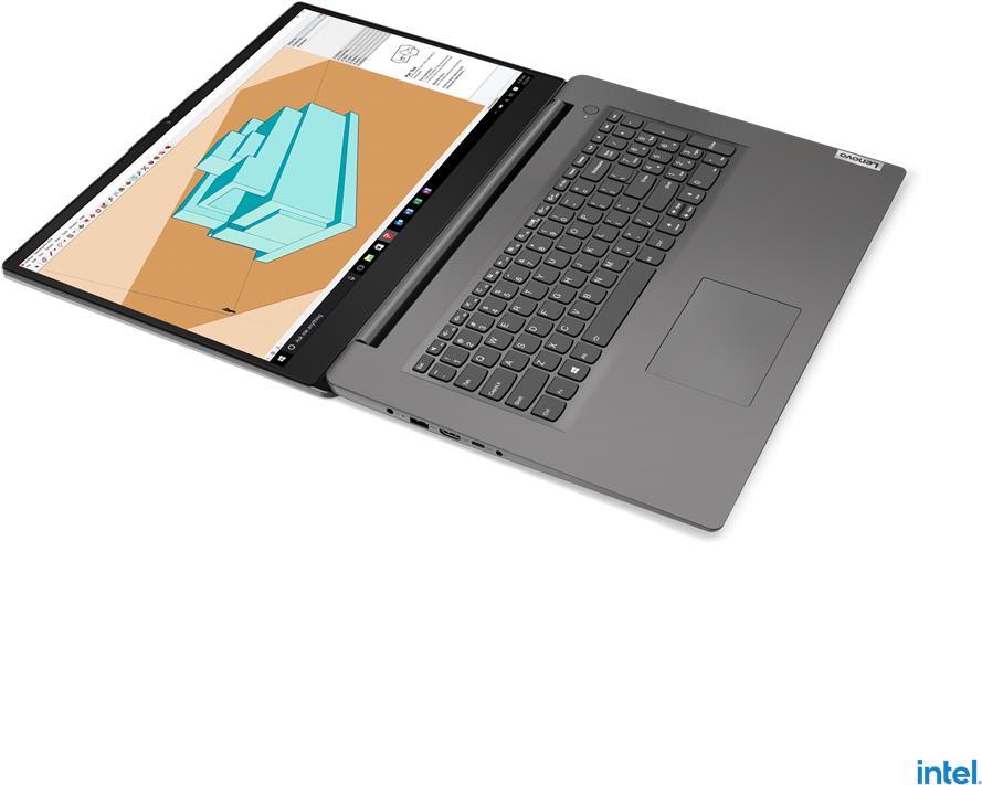 Купить Lenovo V V17 Notebook 43,9 cm (17.3" ) HD+ Intel® Pentium® Gold 8 GB DDR4-SDRAM 256 GB SSD Wi-Fi 6 (802.11ax) Windows 10 Home Grau (82NX00CJGE) в магазине wardena.ru