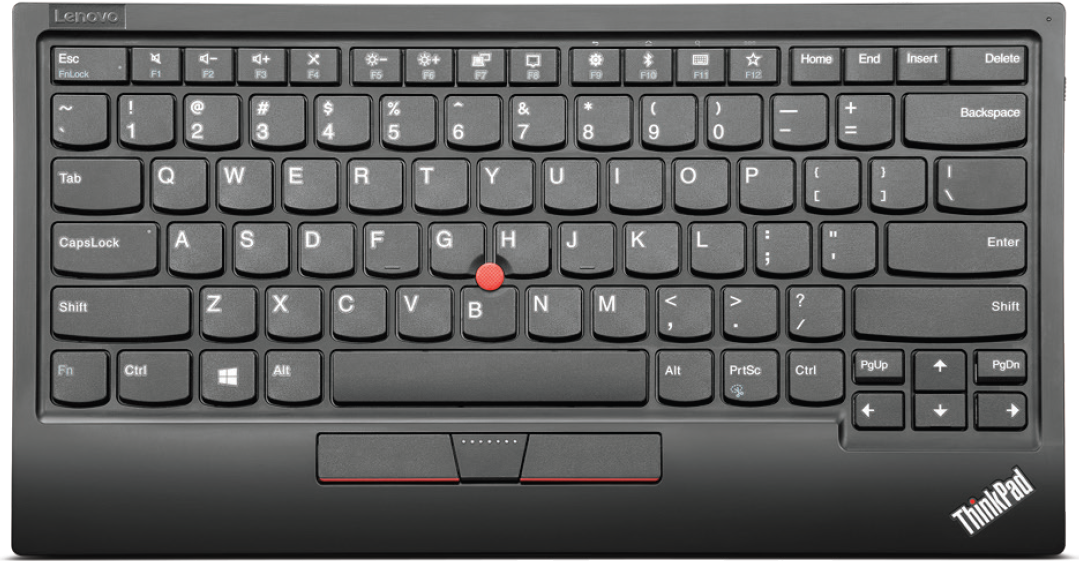 Купить Lenovo ThinkPad TrackPoint Keyboard II - Tastatur - mit Trackpoint - kabellos - 2.4 GHz, Bluetooth 5.0 - QWERTY - Italienisch - Tastenschalter: Scissor-Key - Pure Black - für IdeaPad S340-14, ThinkCentre M70s Gen 3, M70t (4Y40X49512) в магазине wardena.ru