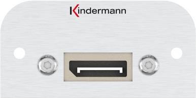 Купить Kindermann 7441000583 Steckdose DisplayPort Aluminium (7441000583) в магазине wardena.ru