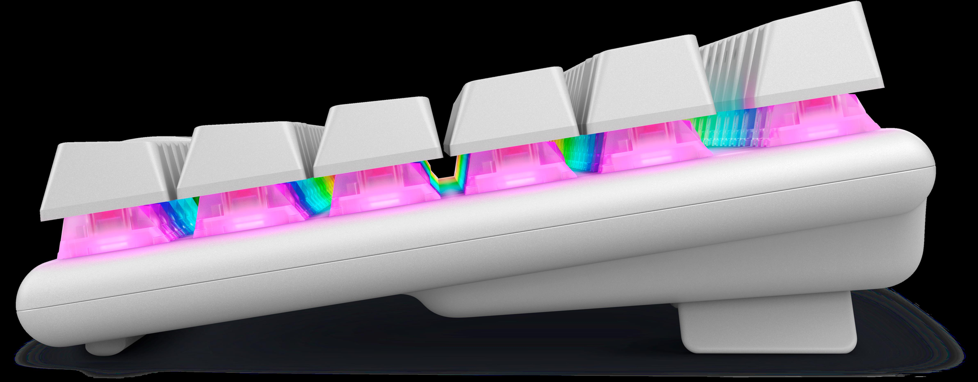 Купить Alienware Pro Wireless Gaming Keyboard Tastatur USB + RF Wireless + Bluetooth Weiß (PRO-KB-W-WW) в магазине wardena.ru