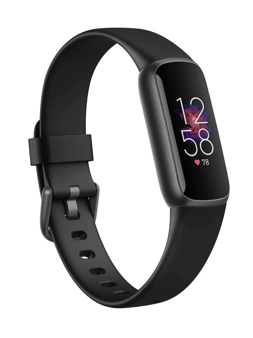 Купить Fitbit Luxe - Graphite Stainless Steel - Aktivitätsmesser mit Band - Silikon - schwarz - Bandgröße: S/L - Bluetooth (FB422BKBK) в магазине wardena.ru