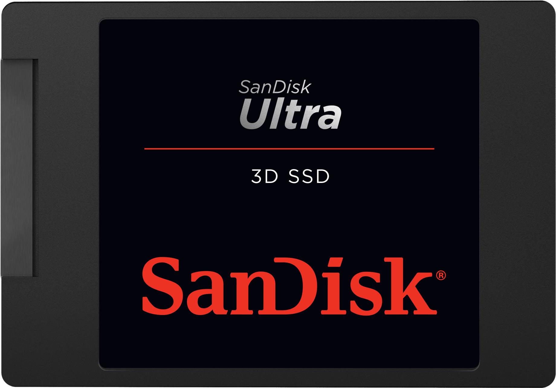 Купить SanDisk Ultra 3D - SSD - 500GB - intern - 6,4 cm (2.5") - SATA 6Gb/s (SDSSDH3-500G-G25) в магазине wardena.ru